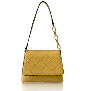 Damen gesteppte Umhängetasche, Crossbody Bag, Schultertasche, Abendtasche, Handtasche für Frauen, Damenhandtasche, Modehandtasche, Vegan