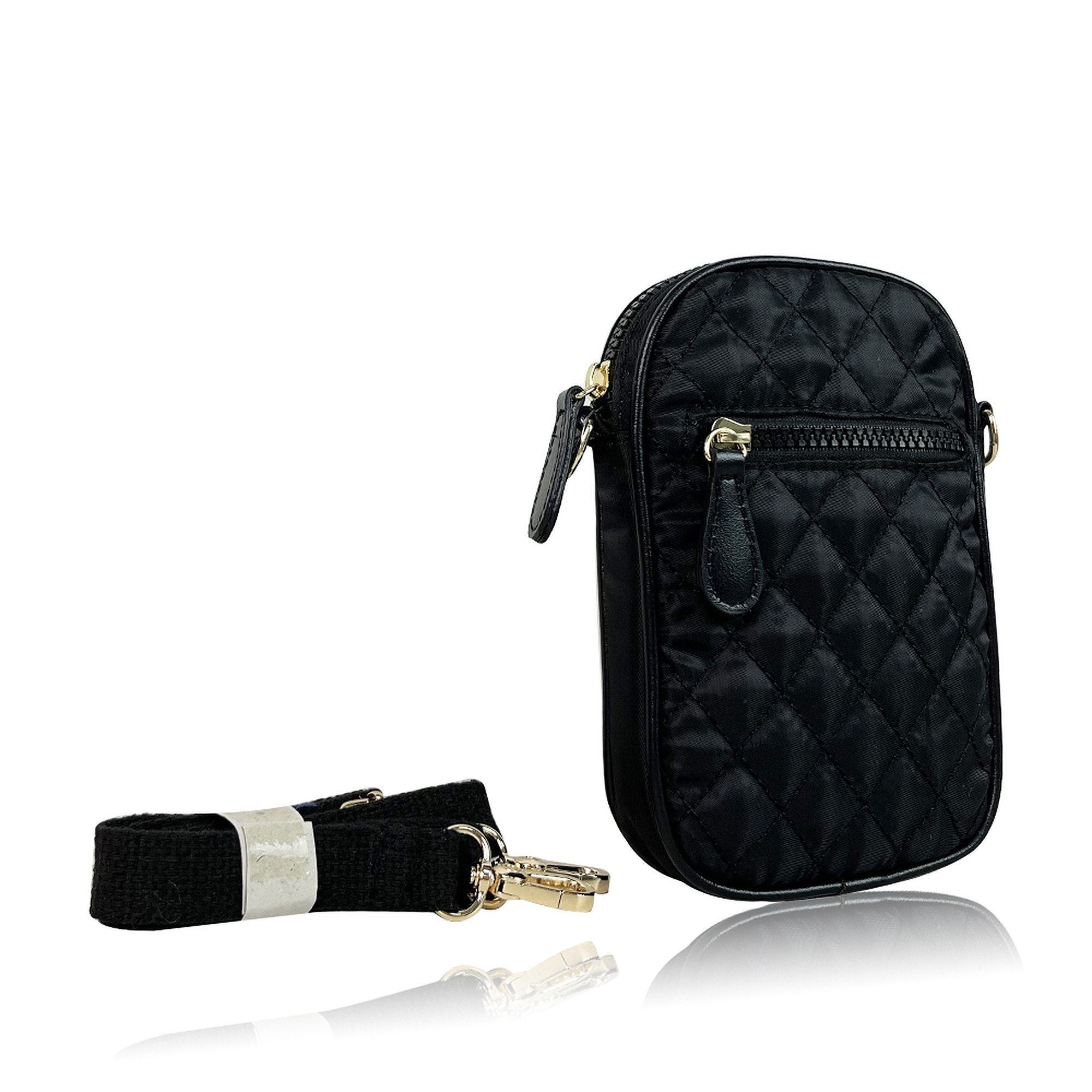 Quilted Suede Bag 