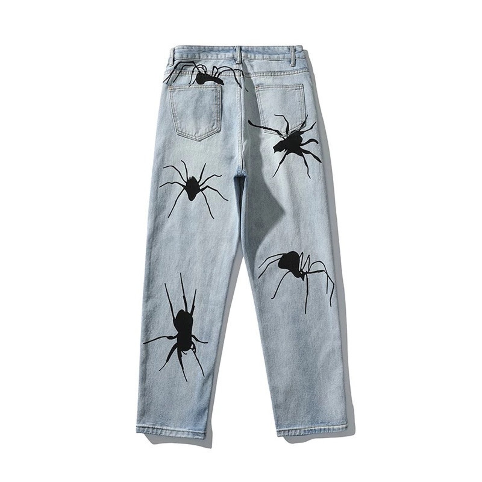 printed baggy pants