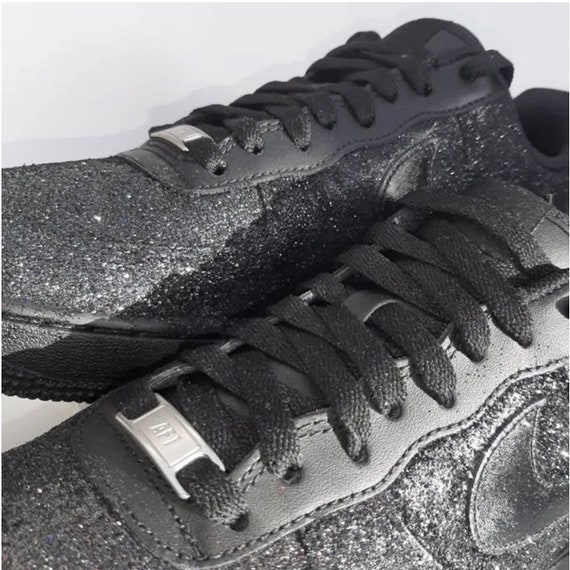 black glitter af1