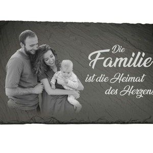 Personalized Engraving on Slate Photo Personalized Gift Wish Decoration