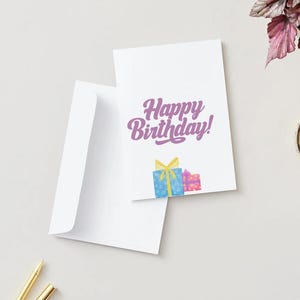 Cartão de Feliz Aniversário