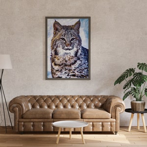 Rustic Bobcat My Close up - Portrait of a Bobcat Photo Image Available in Photo Print ...