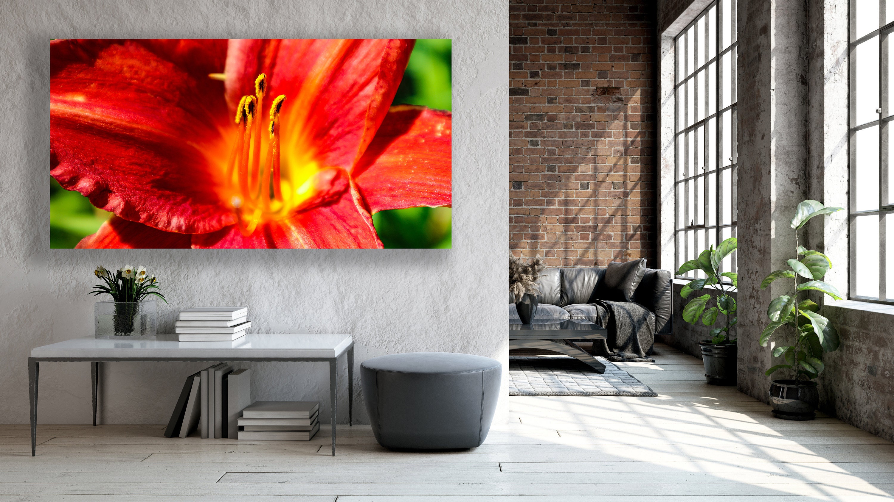 Hera's Gift Day Lily Floral Photo Image Available in Print, Canvas ...