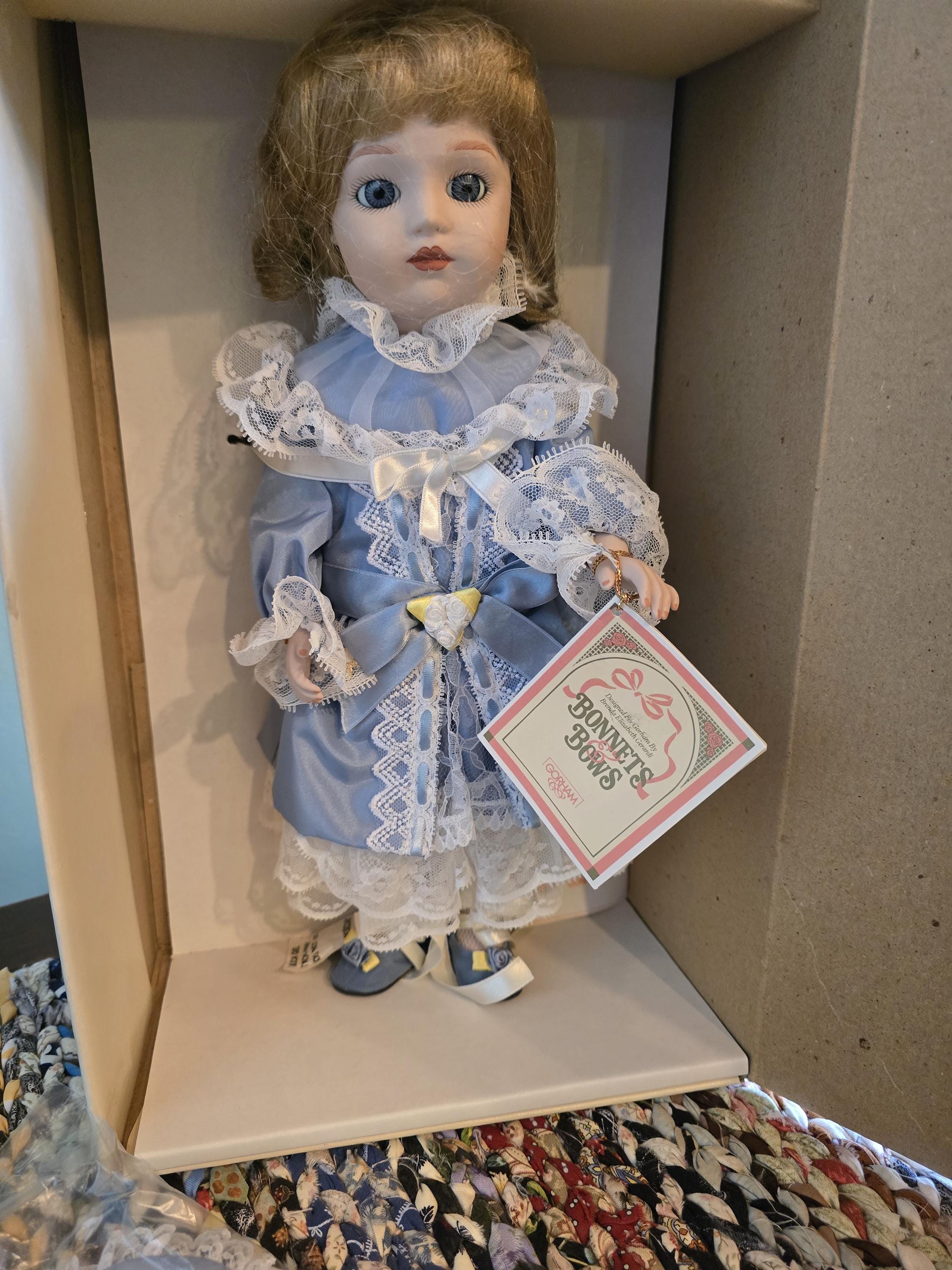 Musical Porcelain Doll - Etsy