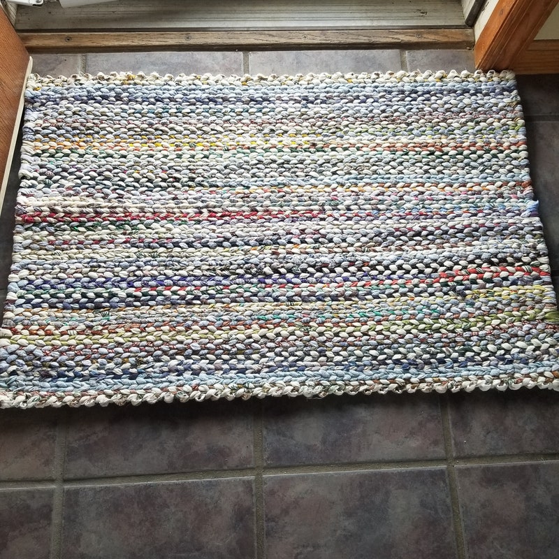 Rag Rug - Etsy