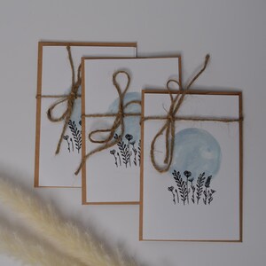 Kartenpaket, 3Er Pack Karten, Handgemachte Karten, Grußkarten, Weihnachtskarten, handgemalte Karten, Pack grußkarten, Kanadier made