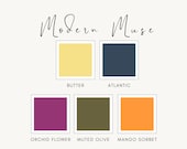 2022 Modern Muse/Vibrant Tones/ Easy Mixing Guide/Sculpey Premo/Polymer Clay/Trend Color Palette/Digital Download/DIY/No Waste