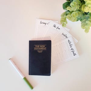 Escrituras en formato de Cristo vivo, Proclamación a la familia, Restauración y Artículos de fe. Varios tamaños. Inserto de escritura Jesucristo