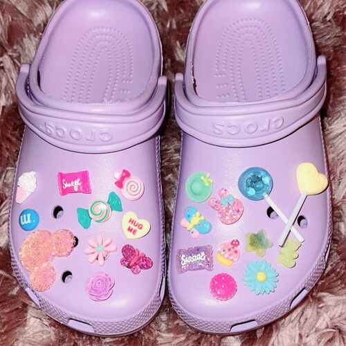 Kids Croc Charms Kawaii Shoe Charms Candy Shoe Charms Resin - Etsy