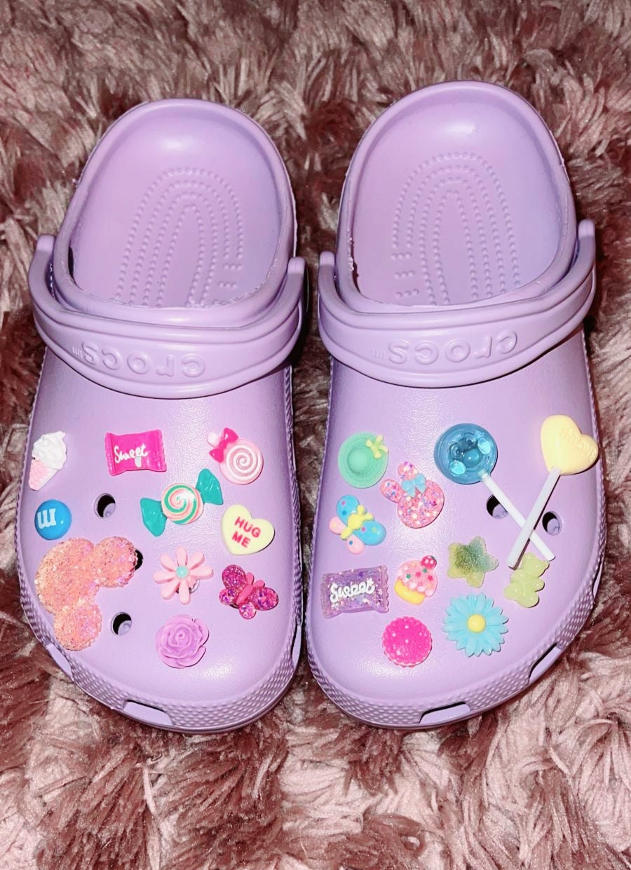 Kids Croc Charms Kawaii Shoe Charms Candy Shoe Charms Resin - Etsy