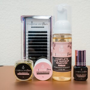 Luxury Lash Extension Set for professional salon or home use include: