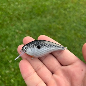 Crankbait 1.5 à bec carré Mattalic Shad