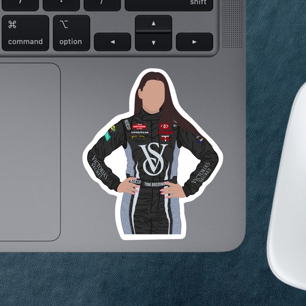 Toni Breidinger Sticker | Breidinger Aufkleber | Venturini NASCAR Truck Series Sticker | NASCAR Die-Cut Sticker | Frauen im Motorsport Sticker