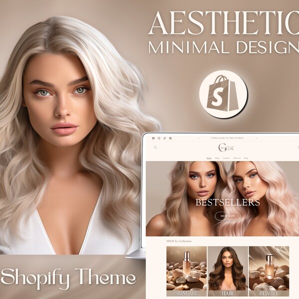 Shopify Website Templates Etsy