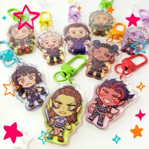 Baldur&#39;s Gate 3 MINI Acrylic Keychain Phone Charm (New Version)