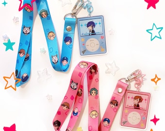 Persona 3 Acrylic Keychain & Lanyard | 3 Inches | Makoto or Kotone Versions