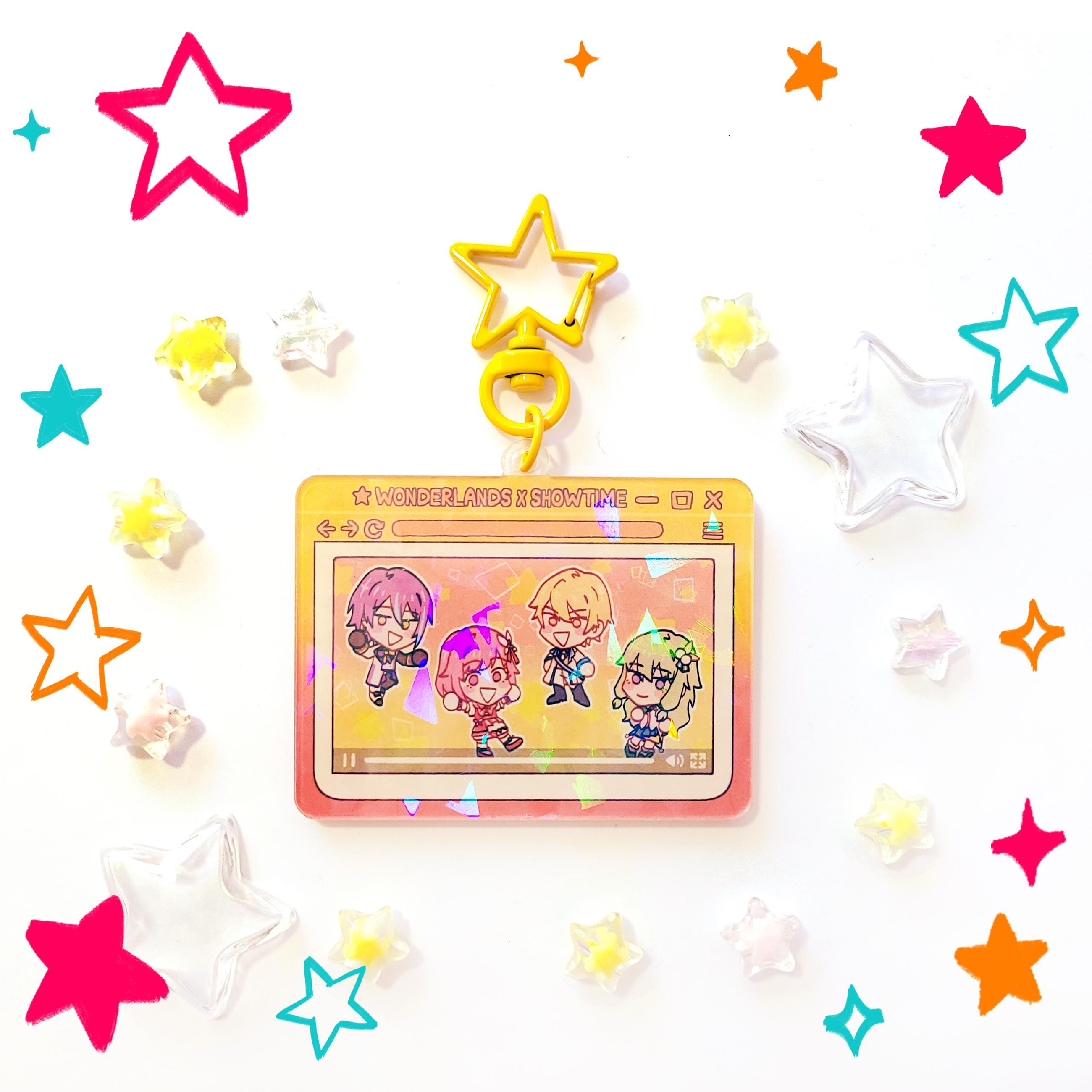 Pjo Keychains PJSK Group Acrylic Holographic Keychain - Etsy
