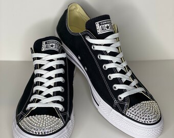 bedazzled converse for prom