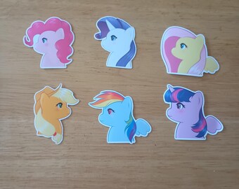 My Little Pony Profile Vinyl Stickers - 2in.