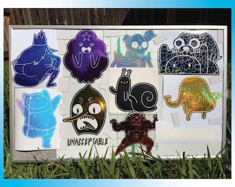 Vol. 2: Calcomanías de vinilo permanentes de Hora de Aventuras