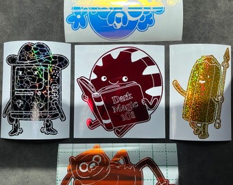 Vol.3 Adventure Time Permanent Vinyl Decals
