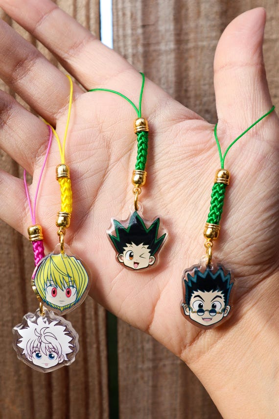 1in Mini Hunter X Hunter Chams, Gon, Killua, Kurapika, Leorio