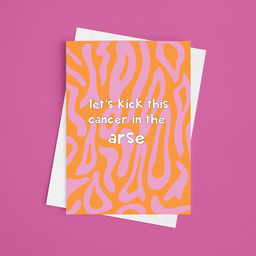 A5 Cancer Treatment Card - Chemo Card, Cancer Treatment Card, Thinking ...