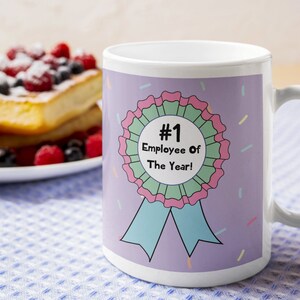 Funny Secret Santa 11oz Mug - Secret Santa Mug, Novelty Mug, Secret Santa gifts for her, Funny office mug, office gift, employee of the year