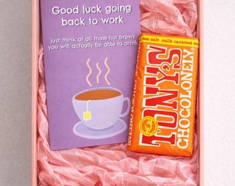 New Mum Back to Work Gift Set | Back From Maternity Leave Gift Box | Good Luck | New Mum Care Package | Thoughtful Gift for Colleague