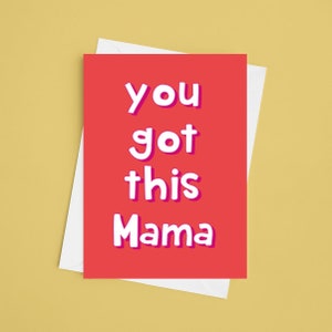 You Got This Mama - A5 Back To Work Nach Der Mutterschaftskarte, Muttertagskarte, Muttertagskarte, Muttertagskarte, Muttertagskarte