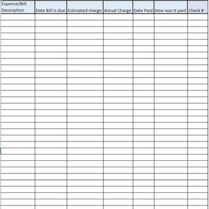 Excel Monthly Budget Tracking tool | Budget Planner | Easy Budget Checkbook Balancer | Expense Tracker