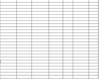 May include: A printable bill tracker spreadsheet with columns for expense/bill description, date bill is due, estimated charge, actual charge, date paid, how it was paid, and check number. The spreadsheet has a totals row at the bottom.