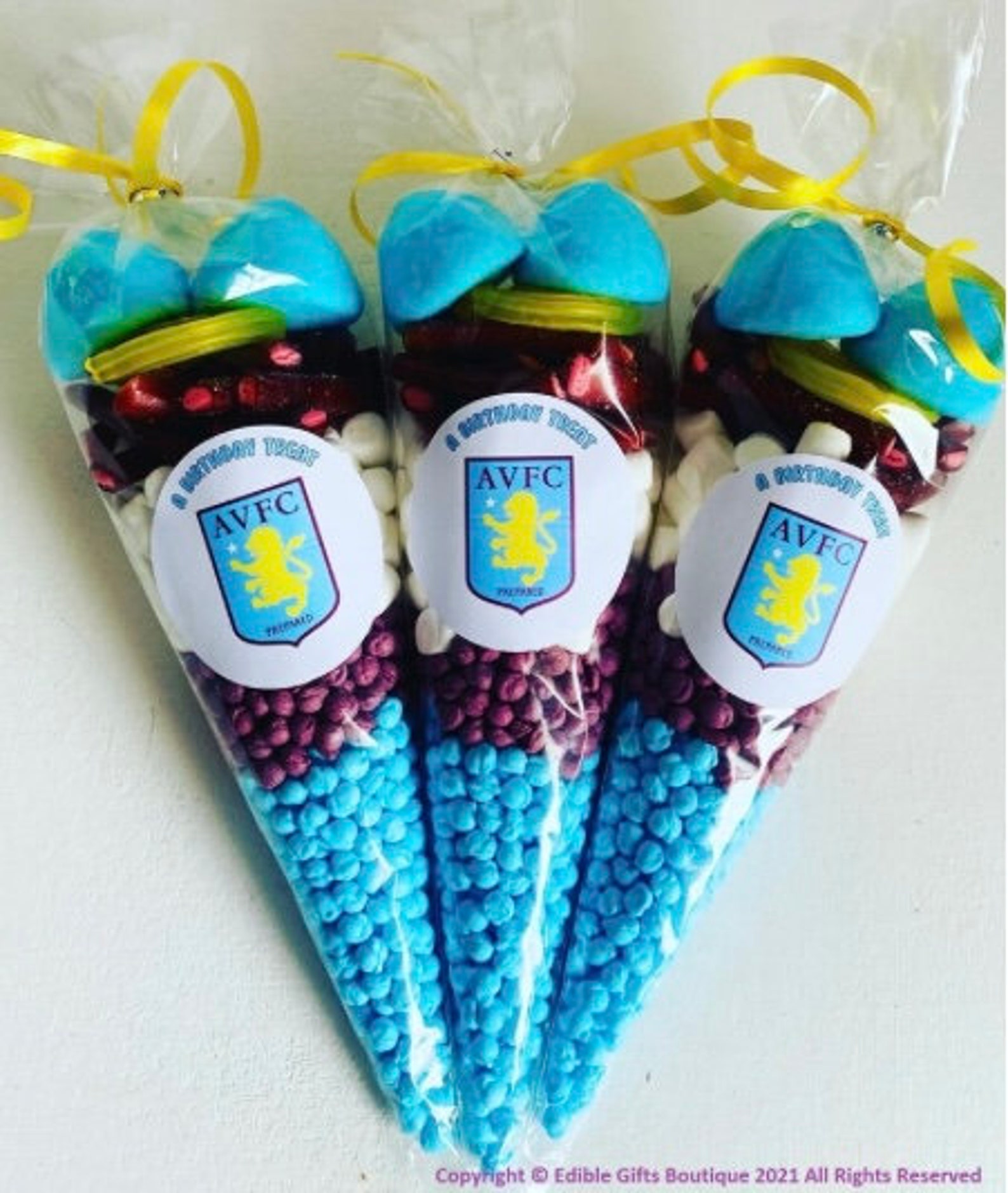 Football Sweets Football Sweet Cones Football Birthday Etsy UK