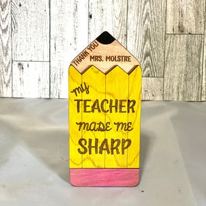 Pencil Gift Card Holder