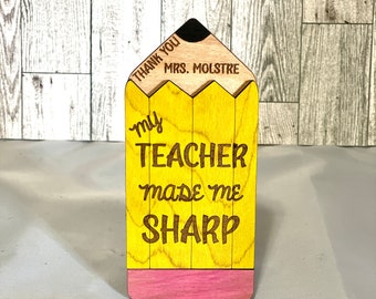Pencil Gift Card Holder