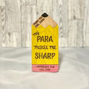 Para Pencil Gift Card Holder