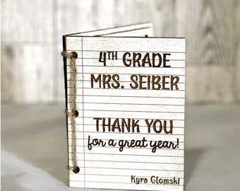 Notebook Gift Card Holder