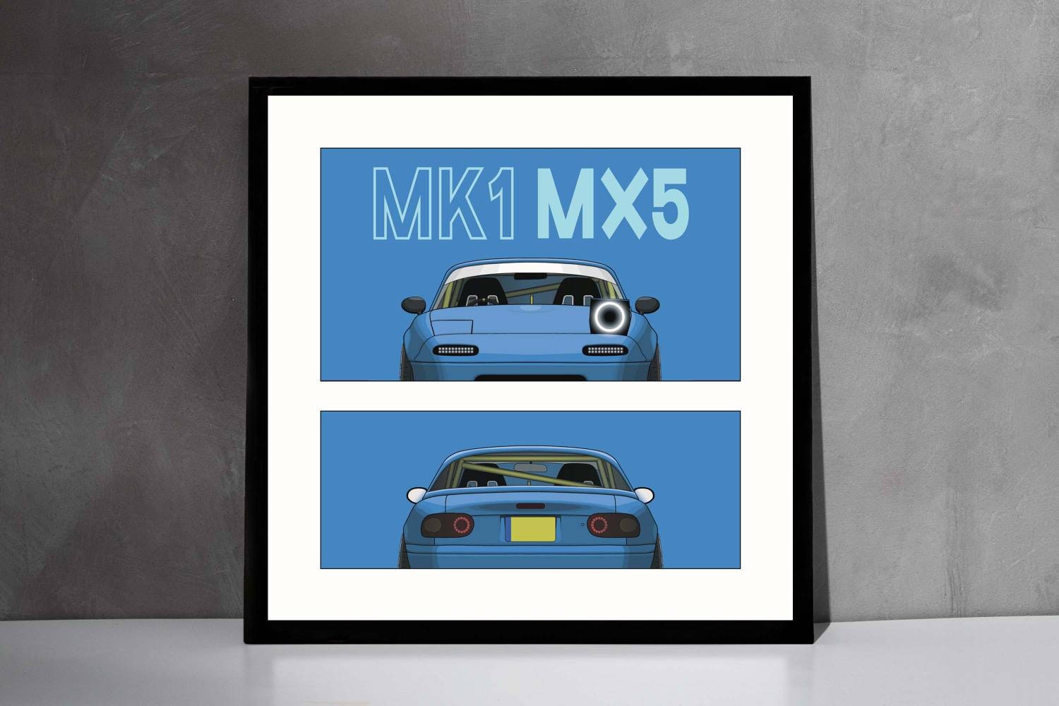 A1 Cool Drift Car Poster Art Print 60 x 90cm 180gsm - Drifting Race Gift  #16531