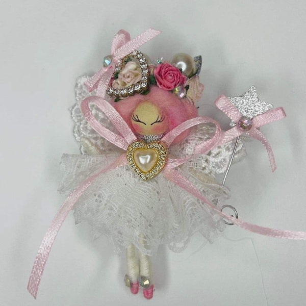 Small fairy doll , Tooth fairy , Handmade fairy , Gift , Home decoration