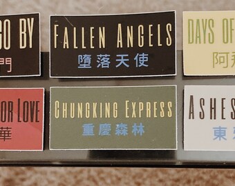 Wong Kar Wai Film Stickers