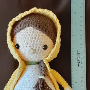 Crocheted Greta Thunberg Doll