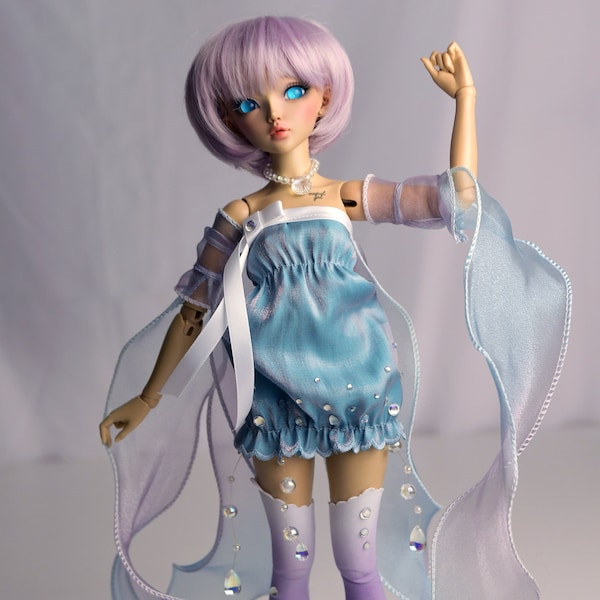 BJD doll clothes outfit girl MSD minifee 1/4 fantasy summer princess jellyfish dress