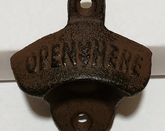 Cast Iron Bottle Opener/Wall Mounted/Heavy/Rustic/Antiqued/NEWCASTLE BROWN ALE Cast Iron Bottle Opener/Wall Mounted/Heavy/Rustic/Antiqued/NEWCASTLE BROWN ALE