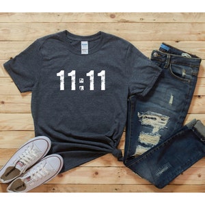 11 11 Shirt 11:11 Tshirt 11 11, 11 11 clothing law of attraction November birthday present angle numbers spiritual gift 11 11 make a wish