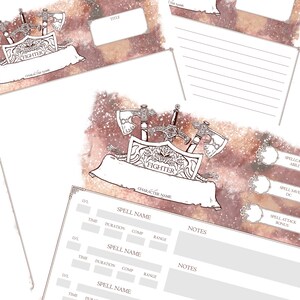 D&D 5E - Fighter Note Pages - Etsy