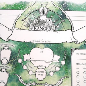 Printable Ranger D D