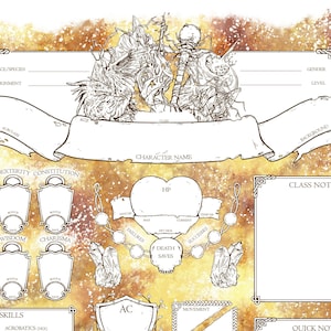D&D 5E - The Magicborn - Character Sheets