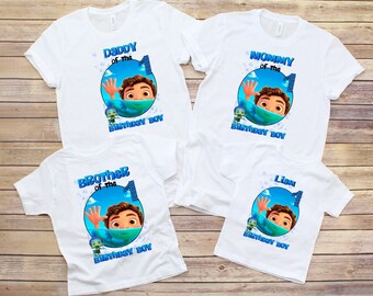 Luca Birthday Shirt -Family Luca Birthday T-Shirt - Luca Boy&#39;s Birthday Tee, Personalized Luca Birthday Shirts