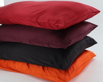 Handmade 19 Momme Mulberry Silk Pillowcase, Envelope Closure